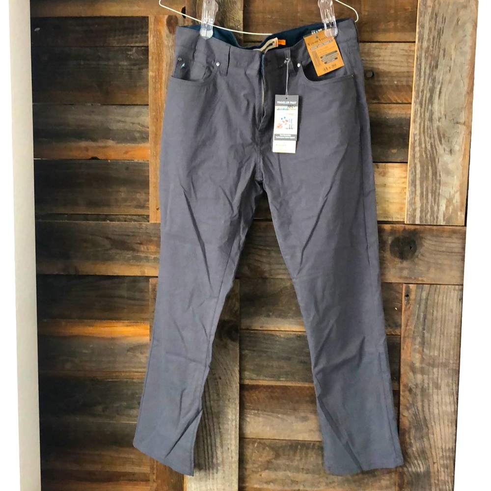 Traveler pants water repellent and stain